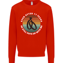 11 Year Wedding Anniversary 11th Marriage Mens Sweatshirt Jumper Bright Red