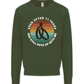 11 Year Wedding Anniversary 11th Marriage Mens Sweatshirt Jumper Forest Green
