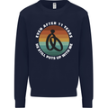 11 Year Wedding Anniversary 11th Marriage Mens Sweatshirt Jumper Navy Blue