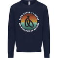11 Year Wedding Anniversary 11th Marriage Mens Sweatshirt Jumper Navy Blue