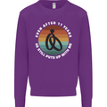 11 Year Wedding Anniversary 11th Marriage Mens Sweatshirt Jumper Purple