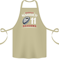11 Year Wedding Anniversary 11th Rugby Cotton Apron 100% Organic Khaki