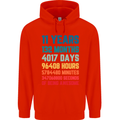 11th Birthday 11 Year Old Childrens Kids Hoodie Bright Red