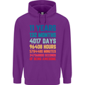 11th Birthday 11 Year Old Childrens Kids Hoodie Purple