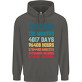 11th Birthday 11 Year Old Childrens Kids Hoodie Storm Grey