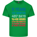 11th Birthday 11 Year Old Kids T-Shirt Childrens Irish Green