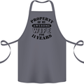 11th Wedding Anniversary 11 Year Funny Wife Cotton Apron 100% Organic Steel