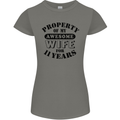 11th Wedding Anniversary 11 Year Funny Wife Womens Petite Cut T-Shirt Charcoal