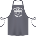 12 Year Wedding Anniversary 12th Funny Wife Cotton Apron 100% Organic Steel