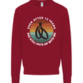 12 Year Wedding Anniversary 12th Marriage Mens Sweatshirt Jumper Red