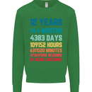 12th Birthday 12 Year Old Kids Sweatshirt Jumper Irish Green