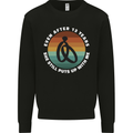 13 Year Wedding Anniversary 13th Marriage Mens Sweatshirt Jumper Black