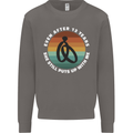 13 Year Wedding Anniversary 13th Marriage Mens Sweatshirt Jumper Charcoal