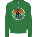 13 Year Wedding Anniversary 13th Marriage Mens Sweatshirt Jumper Irish Green