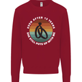 13 Year Wedding Anniversary 13th Marriage Mens Sweatshirt Jumper Red