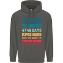 13th Birthday 13 Year Old Childrens Kids Hoodie Storm Grey