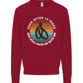 14 Year Wedding Anniversary 14th Marriage Mens Sweatshirt Jumper Red