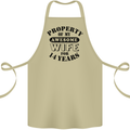 14th Wedding Anniversary 14 Year Funny Wife Cotton Apron 100% Organic Khaki
