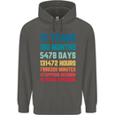 15th Birthday 15 Year Old Childrens Kids Hoodie Storm Grey