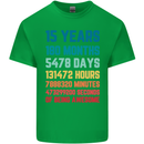15th Birthday 15 Year Old Kids T-Shirt Childrens Irish Green