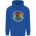 16 Year Wedding Anniversary 16th Marriage Mens 80% Cotton Hoodie Royal Blue