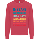 16th Birthday 16 Year Old Kids Sweatshirt Jumper Heliconia