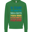 16th Birthday 16 Year Old Kids Sweatshirt Jumper Irish Green