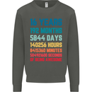 16th Birthday 16 Year Old Kids Sweatshirt Jumper Storm Grey