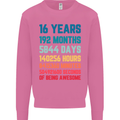16th Birthday 16 Year Old Mens Sweatshirt Jumper Azalea