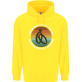 17 Year Wedding Anniversary 17th Marriage Mens 80% Cotton Hoodie Yellow