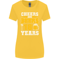 18th Birthday 18 Year Old Funny Alcohol Womens Wider Cut T-Shirt Yellow