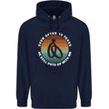 19 Year Wedding Anniversary 19th Marriage Mens 80% Cotton Hoodie Navy Blue