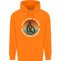 19 Year Wedding Anniversary 19th Marriage Mens 80% Cotton Hoodie Orange