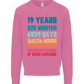 19th Birthday 19 Year Old Mens Sweatshirt Jumper Azalea