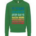 19th Birthday 19 Year Old Mens Sweatshirt Jumper Irish Green