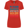 19th Birthday 19 Year Old Womens Wider Cut T-Shirt Red