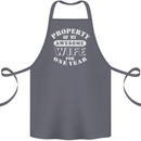 1 Year Wedding Anniversary 1st Funny Wife Cotton Apron 100% Organic Steel