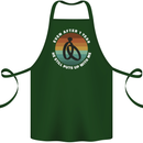 1 Year Wedding Anniversary 1st Marriage Cotton Apron 100% Organic Forest Green