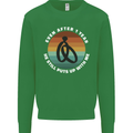 1 Year Wedding Anniversary 1st Marriage Mens Sweatshirt Jumper Irish Green