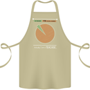 1% Teacher 99% Social Worker Teaching Cotton Apron 100% Organic Khaki