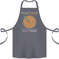 1% Teacher 99% Social Worker Teaching Cotton Apron 100% Organic Steel