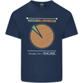 1% Teacher 99% Social Worker Teaching Mens Cotton T-Shirt Tee Top Navy Blue