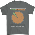 1% Teacher 99% Social Worker Teaching Mens T-Shirt 100% Cotton Charcoal