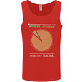 1% Teacher 99% Social Worker Teaching Mens Vest Tank Top Red