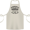 1st Wedding Anniversary 1 Year Funny Wife Cotton Apron 100% Organic Natural