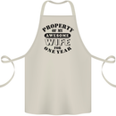 1st Wedding Anniversary 1 Year Funny Wife Cotton Apron 100% Organic Natural