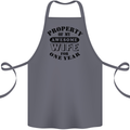 1st Wedding Anniversary 1 Year Funny Wife Cotton Apron 100% Organic Steel