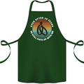 20 Year Wedding Anniversary 20th Marriage Cotton Apron 100% Organic Forest Green