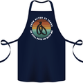 20 Year Wedding Anniversary 20th Marriage Cotton Apron 100% Organic Navy Blue