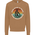 20 Year Wedding Anniversary 20th Marriage Mens Sweatshirt Jumper Caramel Latte
